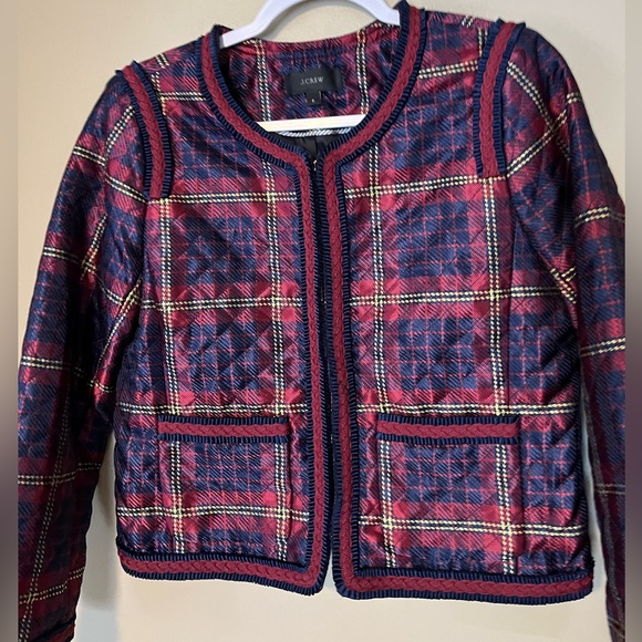 J Crew Lady Jacket Cropped Blazer - Picture 2 of 9